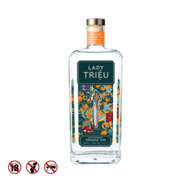 Lady Trieu Contemporary Orange Vietnam Gin 43% (700ml)