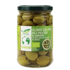 BioPlanet Organic PittedGreen Olives InBrine(280g)