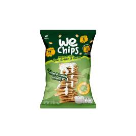 Bánh Snack ngũ cốc nguyên cám vị kem chua và hành hiệu We Chips
