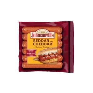 Johnsonville better cheddar best sale