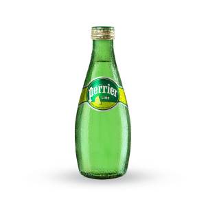 Perrier Sparkling Glass Lime 330ml