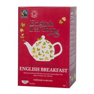 English Tea Shop Organic English Breakfast 20 bags (40g)