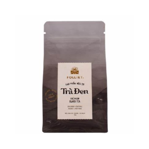 Trà Đen Hữu Cơ hiệu Folliet nguyên chất, thơm ngon (100g)