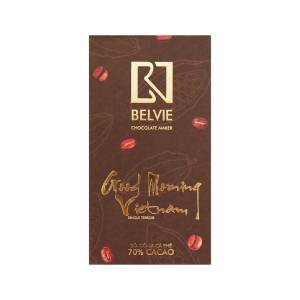 Belvie Dark chocolate GMV coffee 70% (80g)