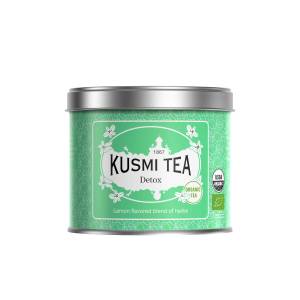 Trà thảo mộc hương chanh hữu cơ Kusmi Tea Detox 100g