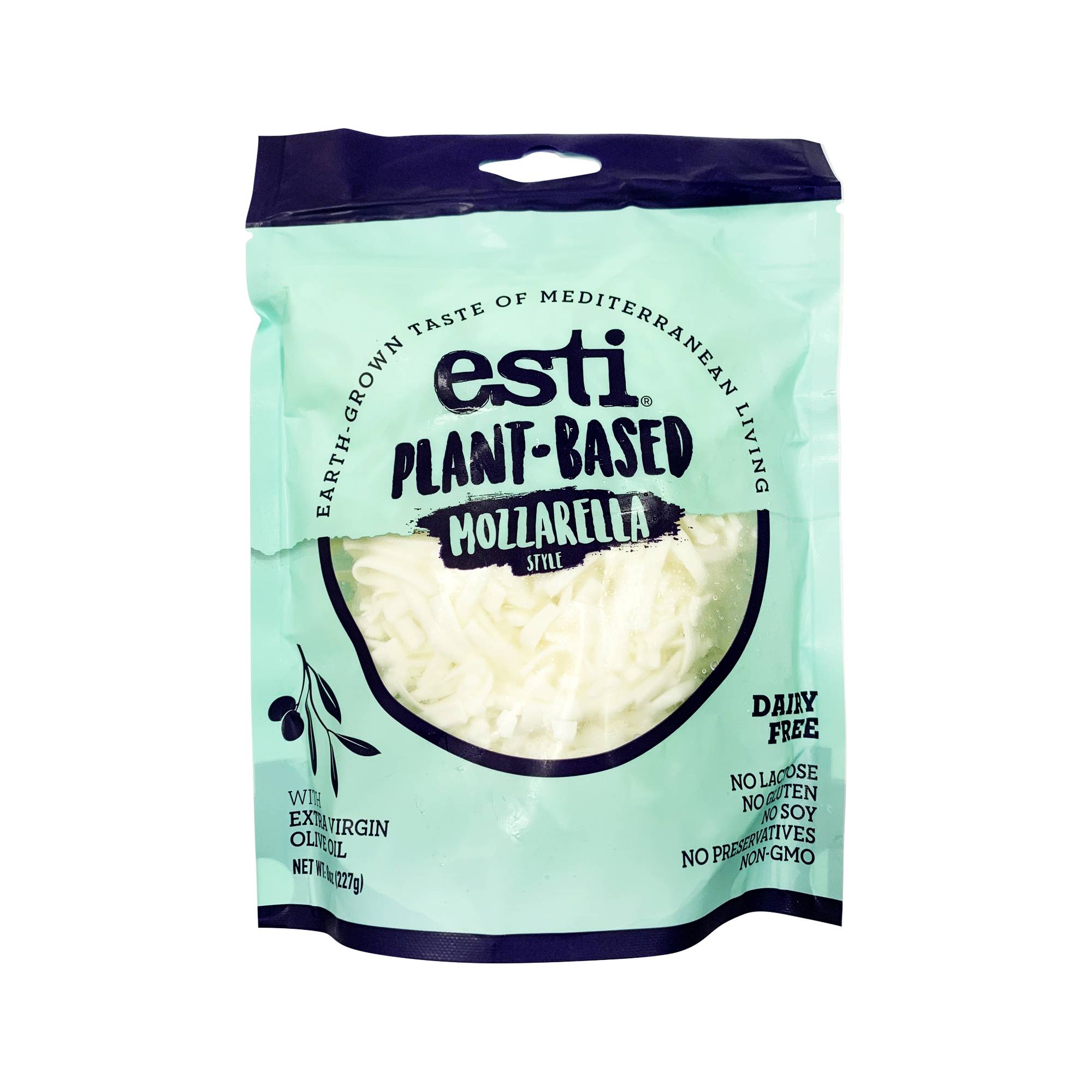 Phô mai thực vật Mozzarella sợi Esti (227g)