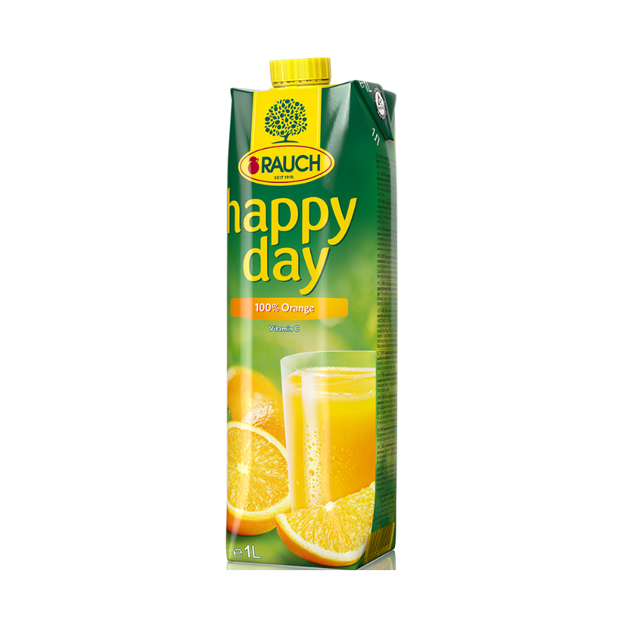 Nước Ép Cam hiệu Rauch - Happy Day (1L)