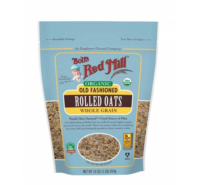 Bob's Red Mill Yến Mạch Nguyên Chất (454g)