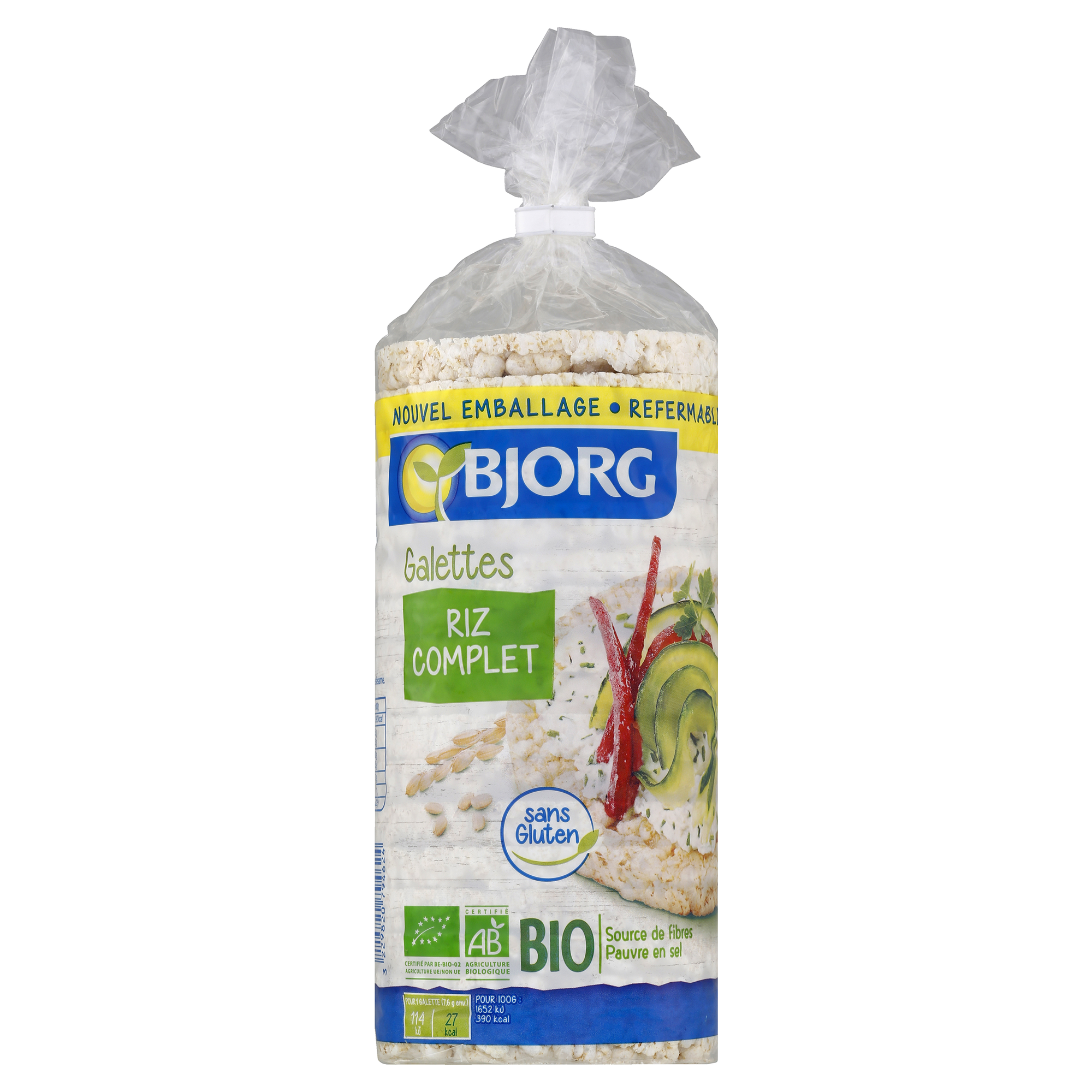 Bjorg Bánh Gạo Hữu Cơ (130g)