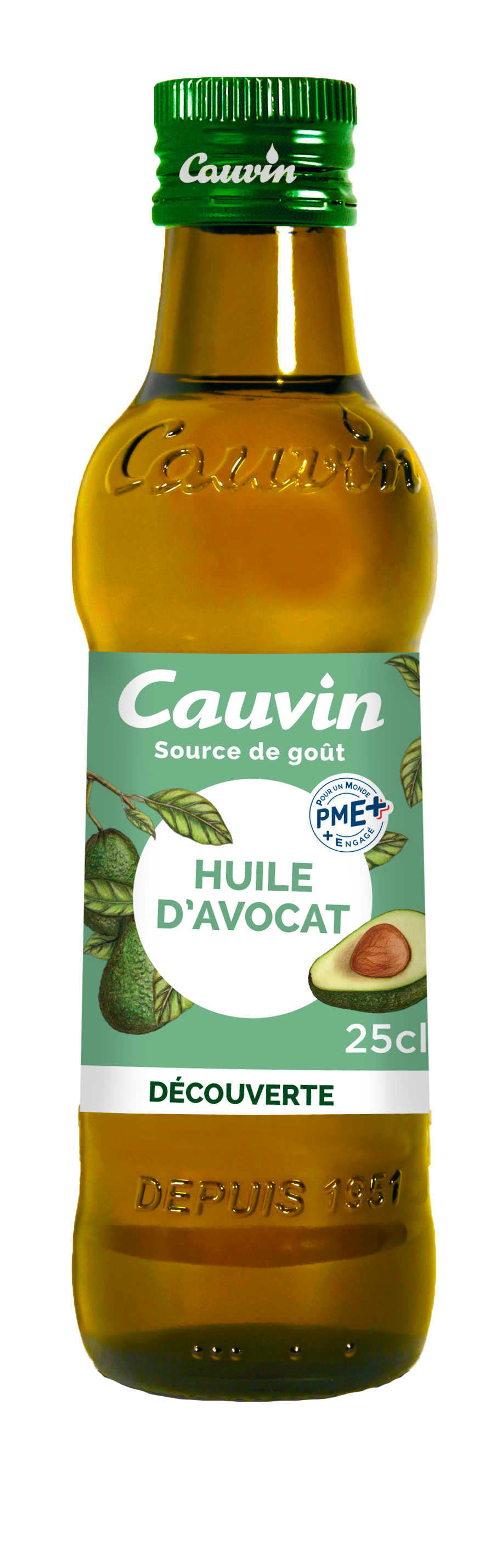 Dầu Quả Bơ Nguyên Chất hiệu Cauvin (250ml)
