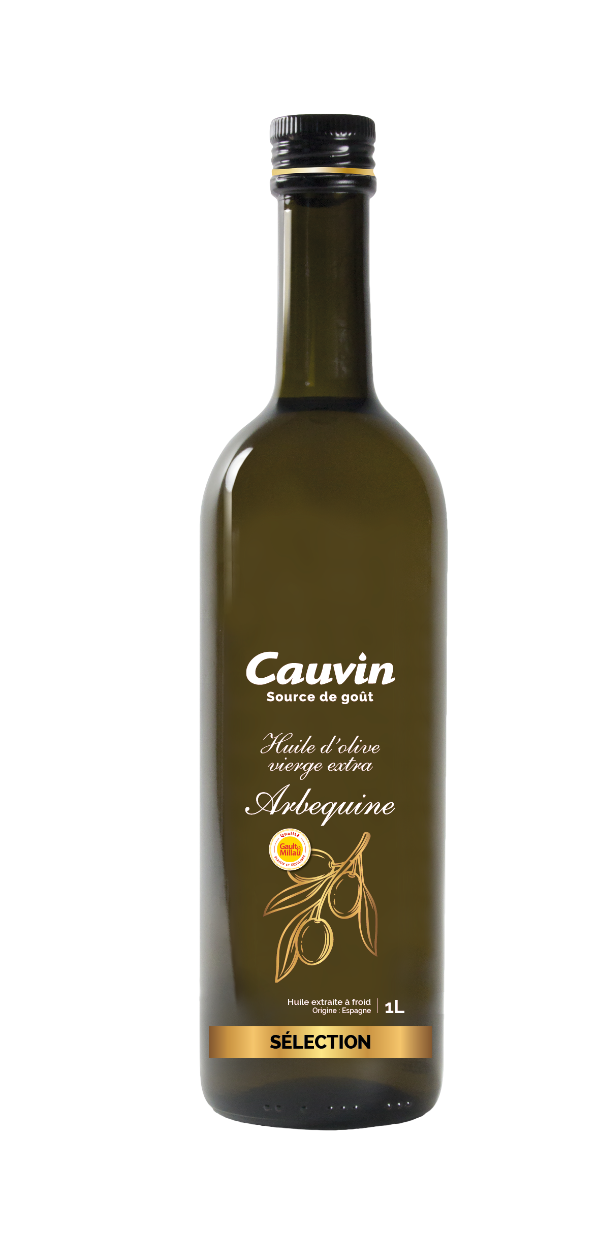 Dầu Ôliu Nguyên Chất hiệu Cauvin (1L)