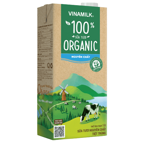 STTT 100% hữu cơ không đường VNM (1L)