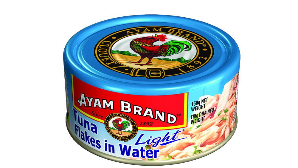 Cá Ngừ Lát Ngâm Nước Ít Béo Ayam Brand (150G)