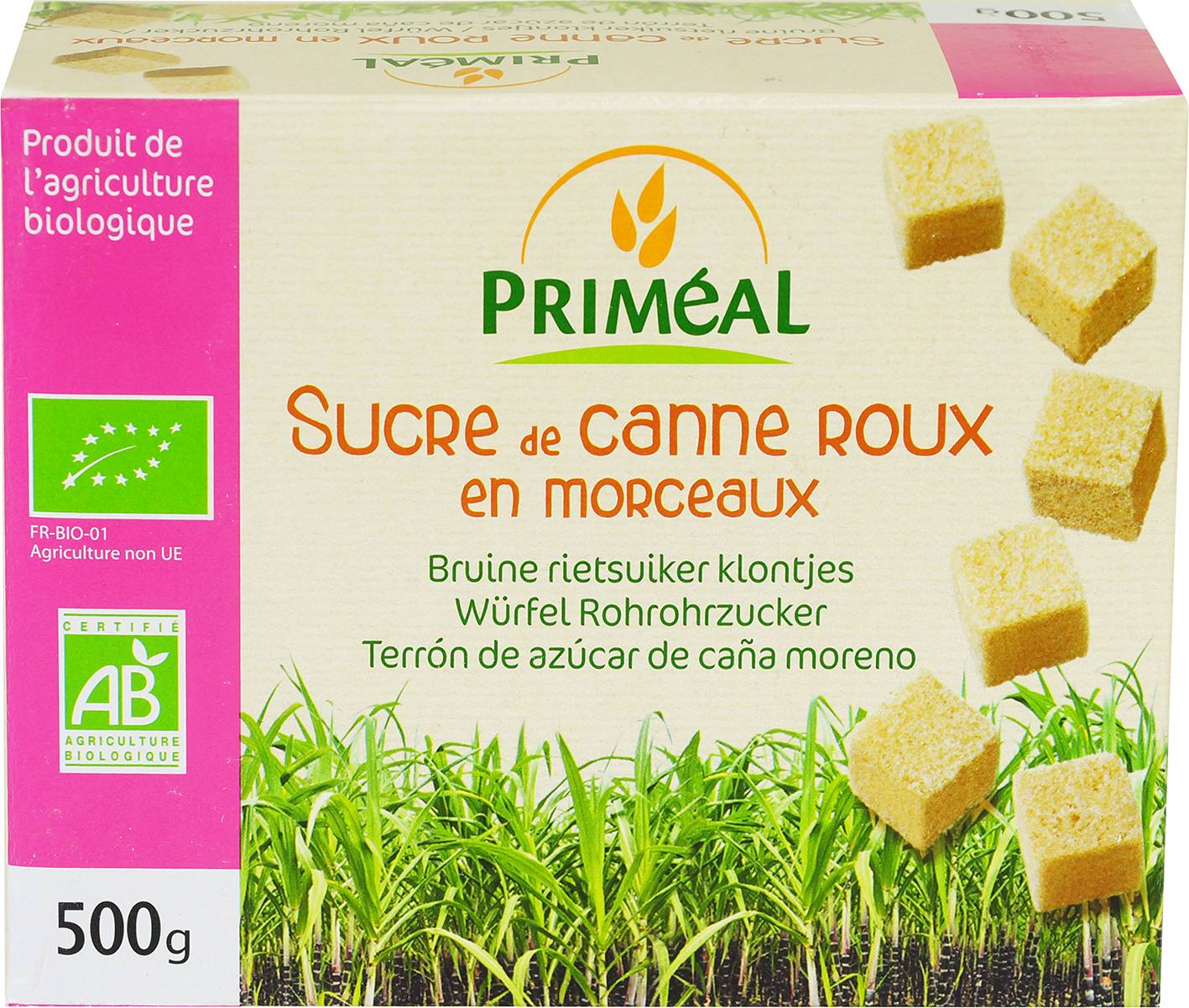 Primeal Đường Mía Nâu Dạng Viên (500G)