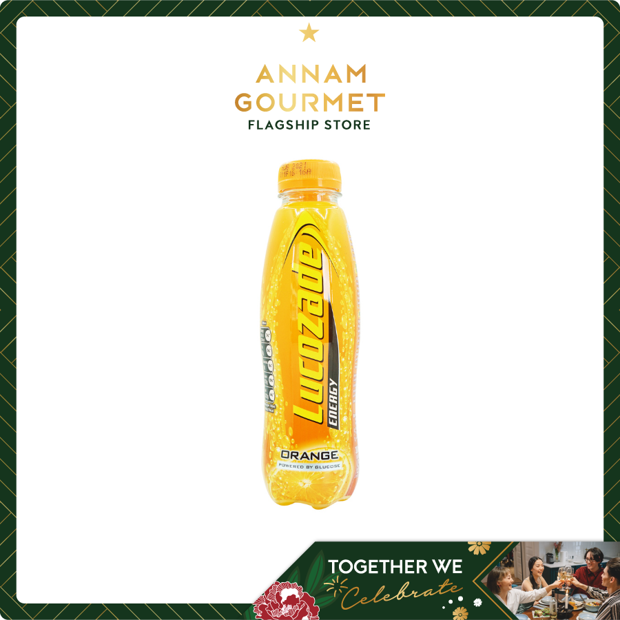 Nước tăng lực Lucozade hương cam (380ml)