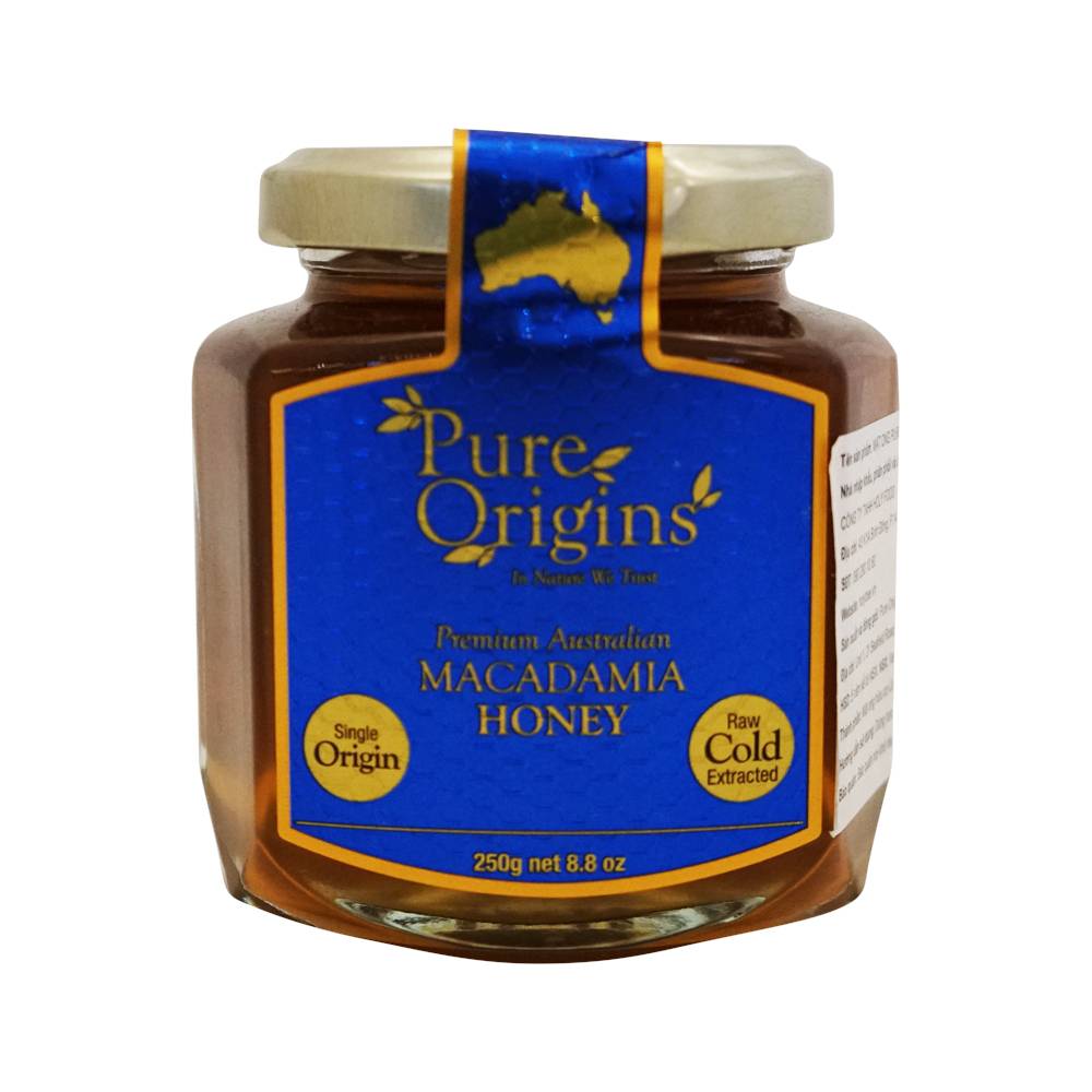 Mật Ong Pure Origins Macadamia (250G)