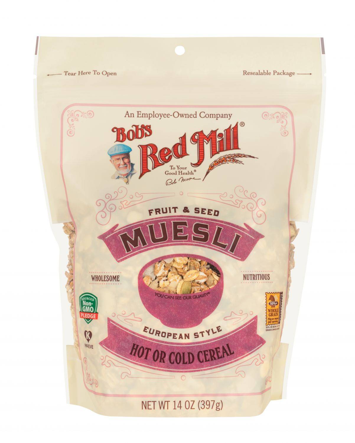 BRM Ngũ Cốc Muesli Trái Cây & Hạt (397g)