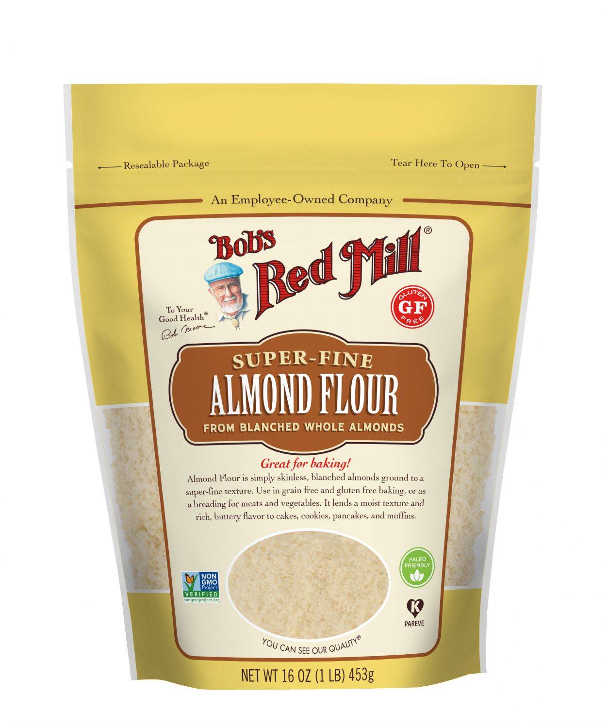 BỘT HẠNH NHÂN KHÔNG GLUTEN BRM (453G)