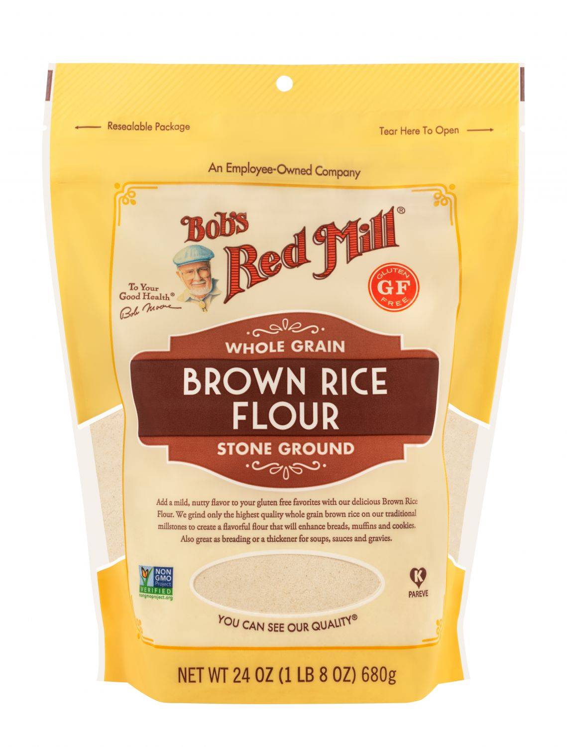 Bột Gạo Nâu BRM (680g)
