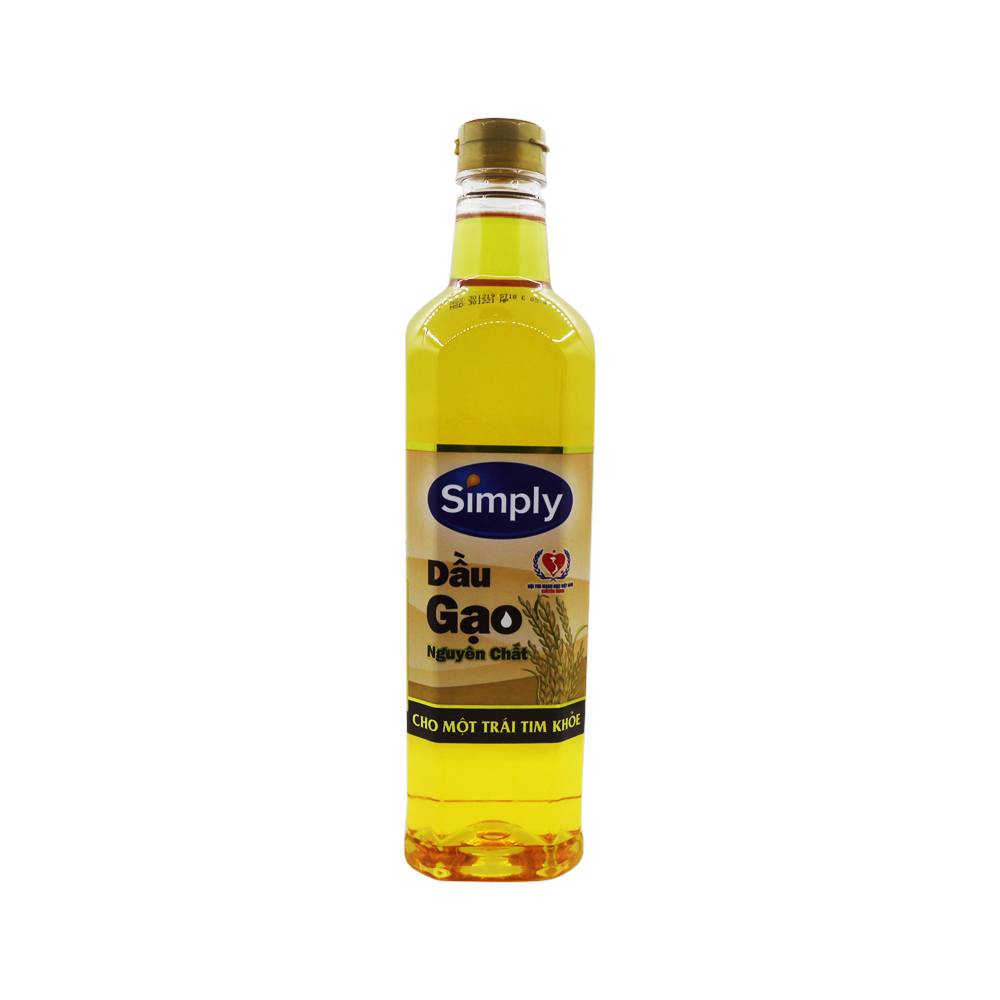 Dầu Gạo Nguyên Chất Simply (1L)