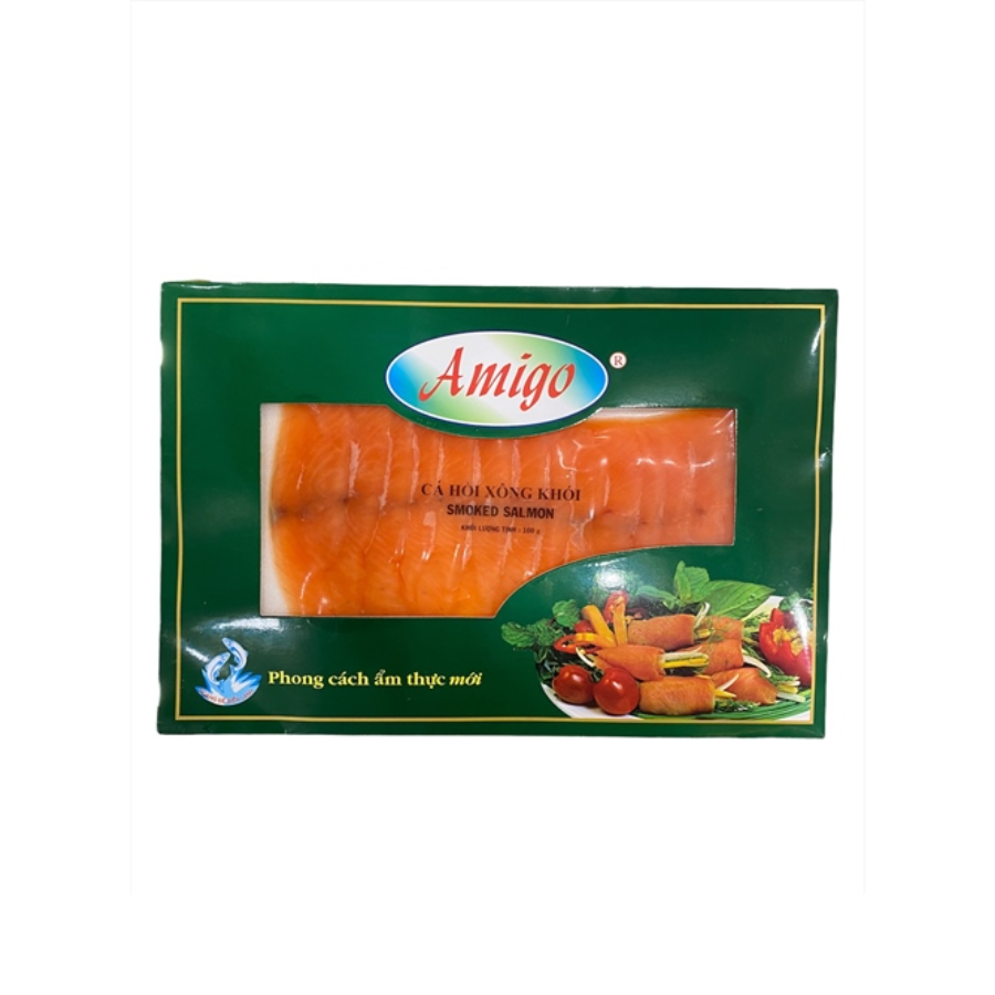 Cá hồi xông khói Nakayama (100g)