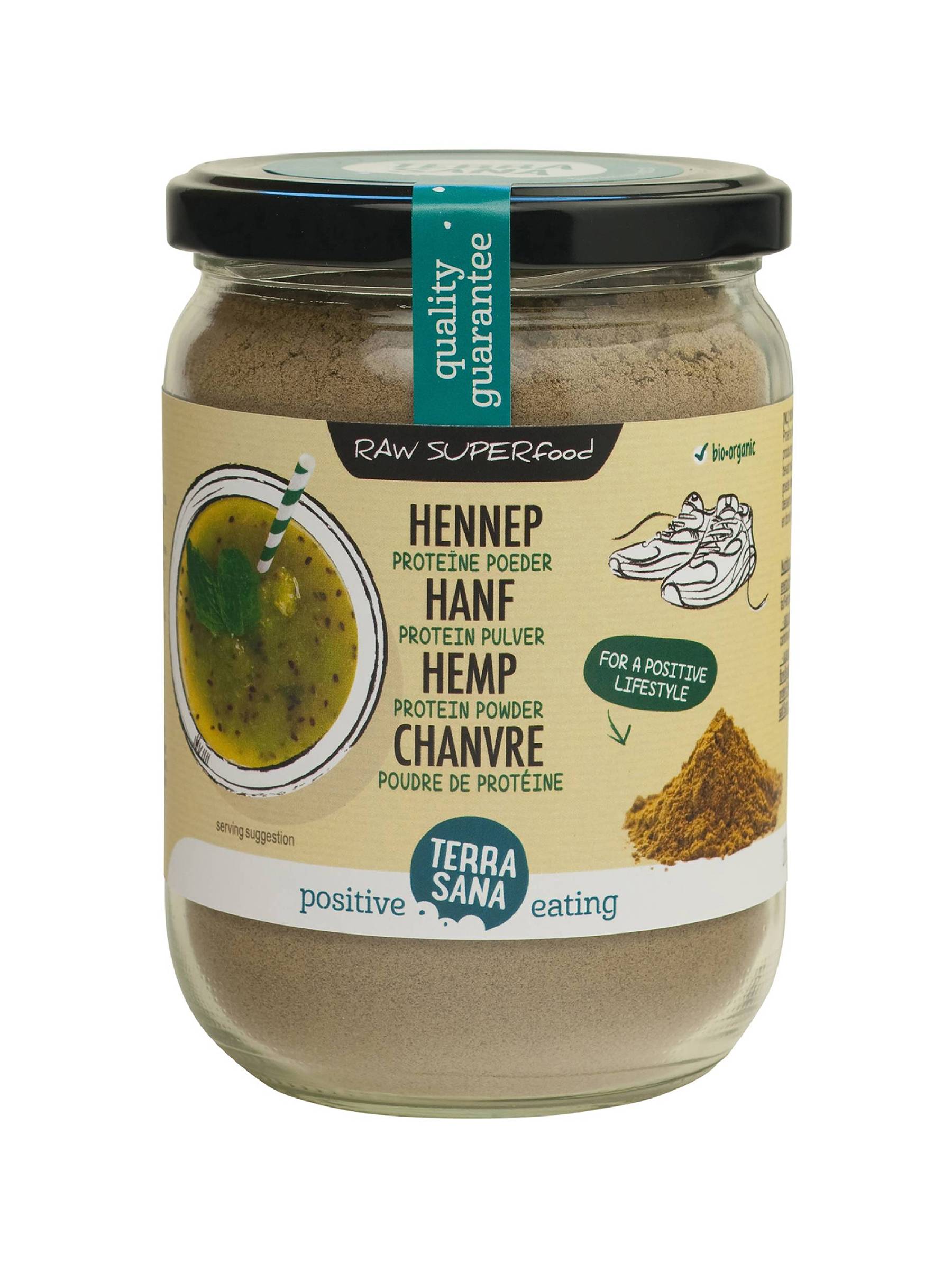 Bột đạm Hemp TerraSana (200g)