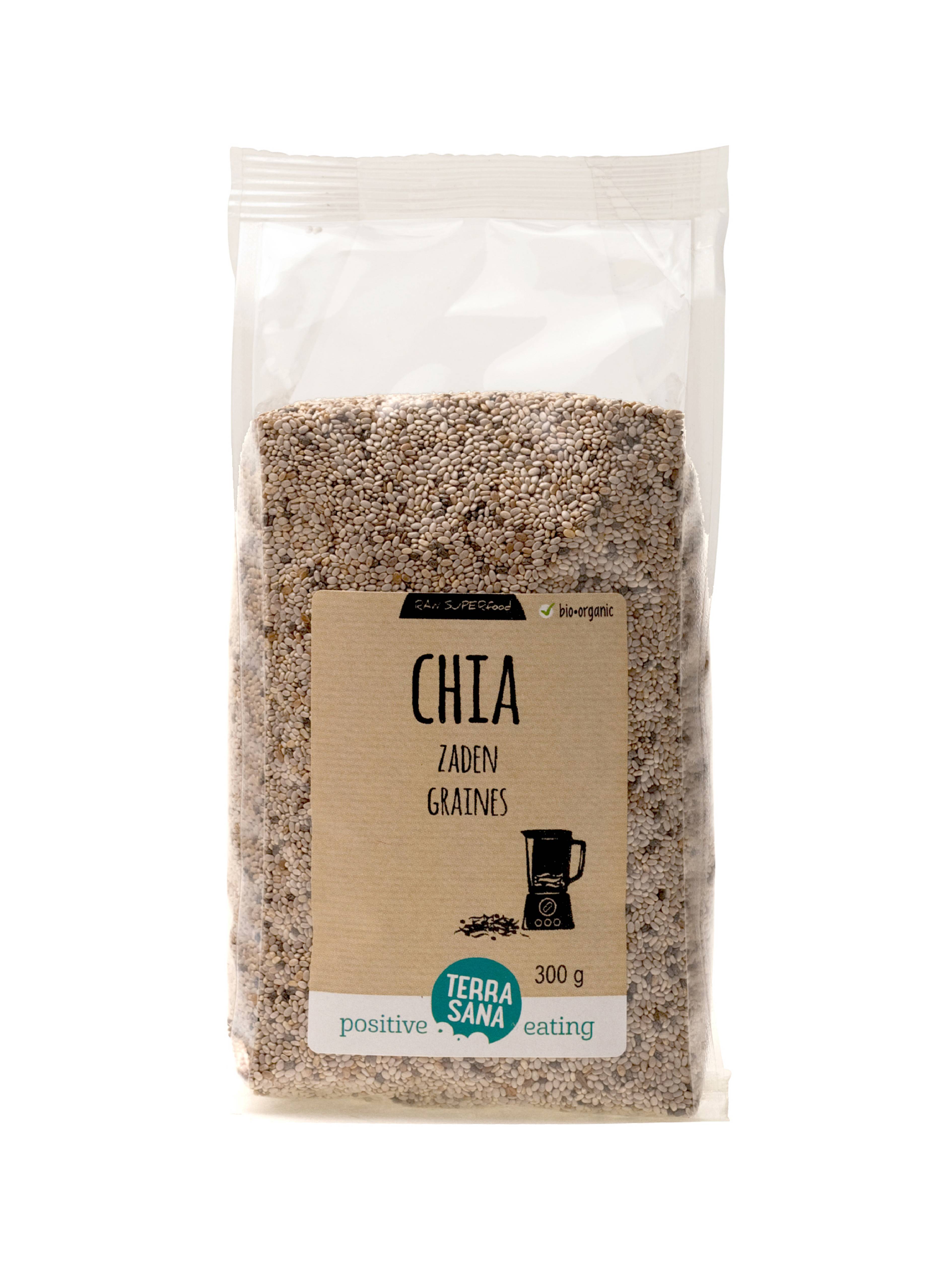 Hạt Chia Trắng Raw Superfood Terrasana (300G)