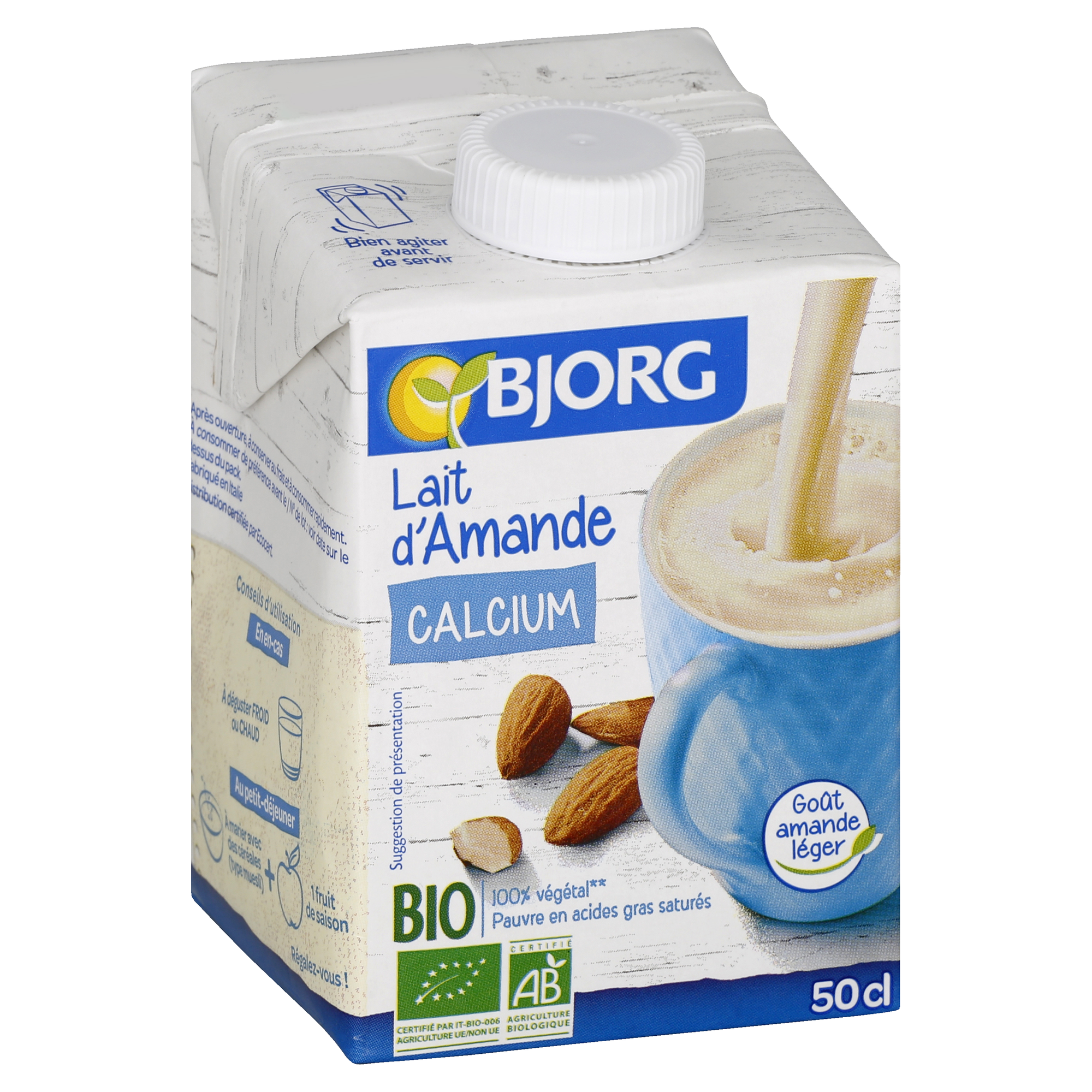 Sữa hạnh nhân Bjorg giàu canxi (500ml)