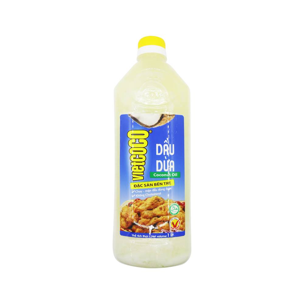 Dầu Dừa Nấu Ăn Vietcoco (1L)