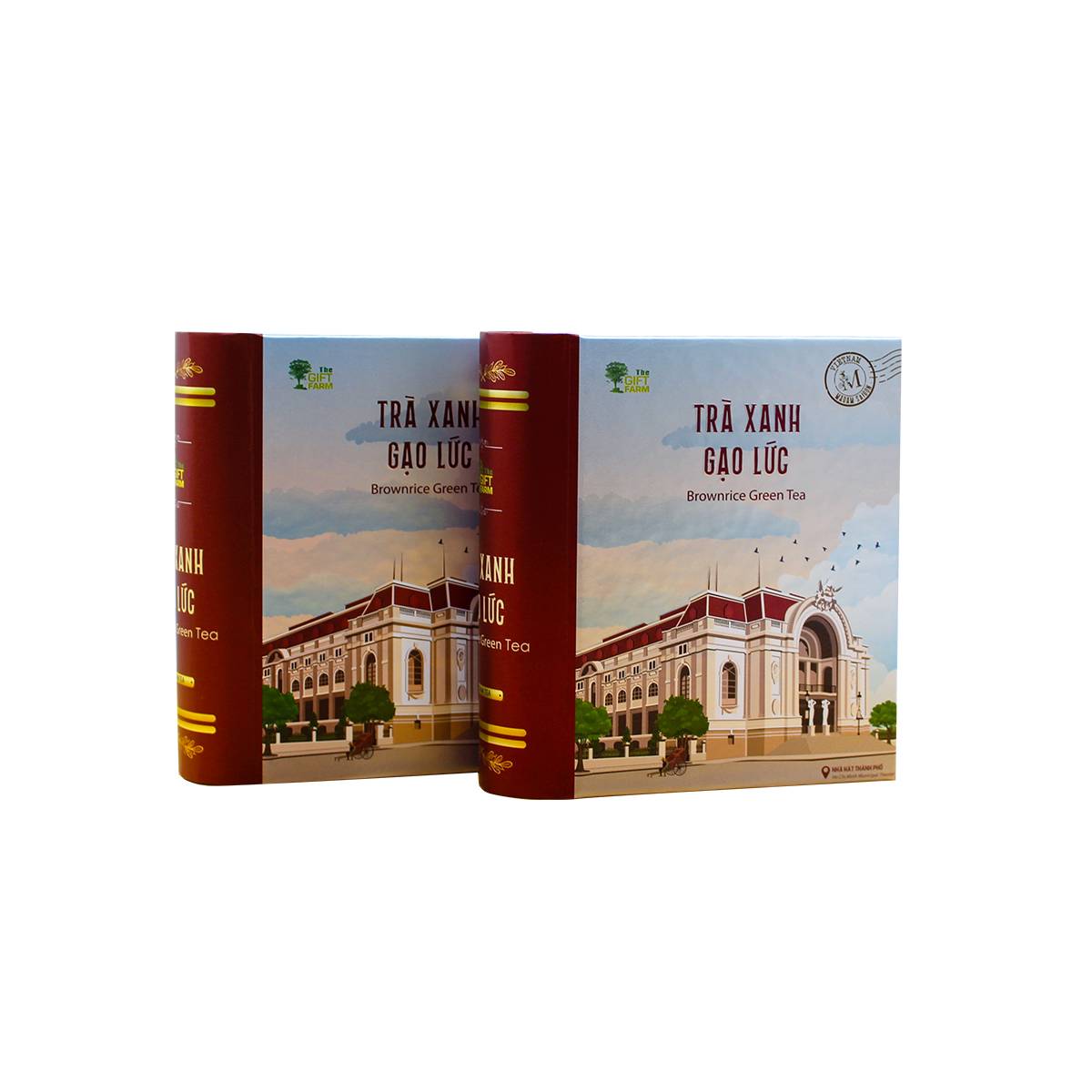 Trà Xanh Gạo Lứt Tea Book(50G)
