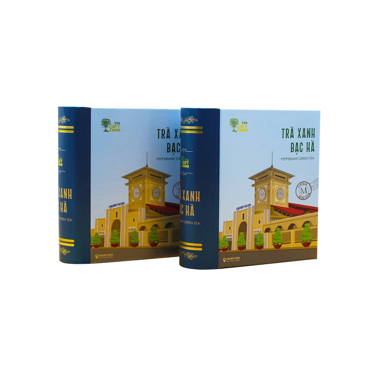 Trà Xanh Bạc Hà Tea Book (50G)