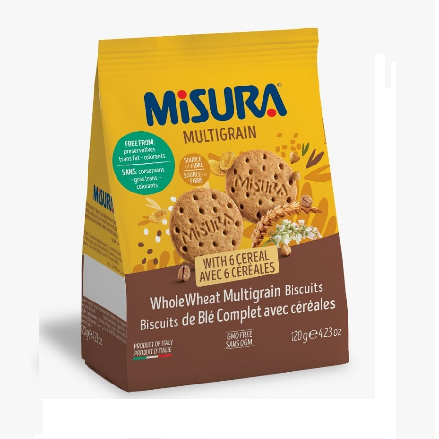 Bánh Qui 4 Loại Ngũ Cốc Misura (120g)