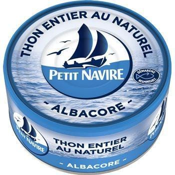 Cá Ngừ Nguyên Con Hộp Petit Navire (185G)