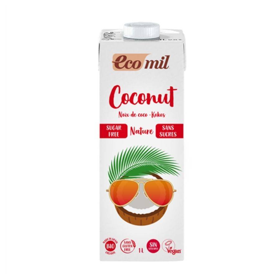 Ecomil Sữa Dừa Không Đường Hữu Cơ (1L)