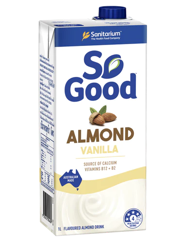 Sữa hạnh nhân hương vani So Good (1L)