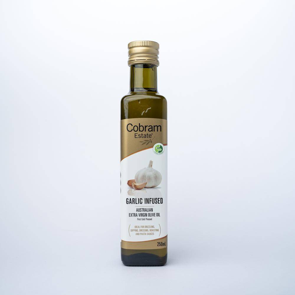 Dầu Olive Pha Tỏi Cobram Estate (250Ml)