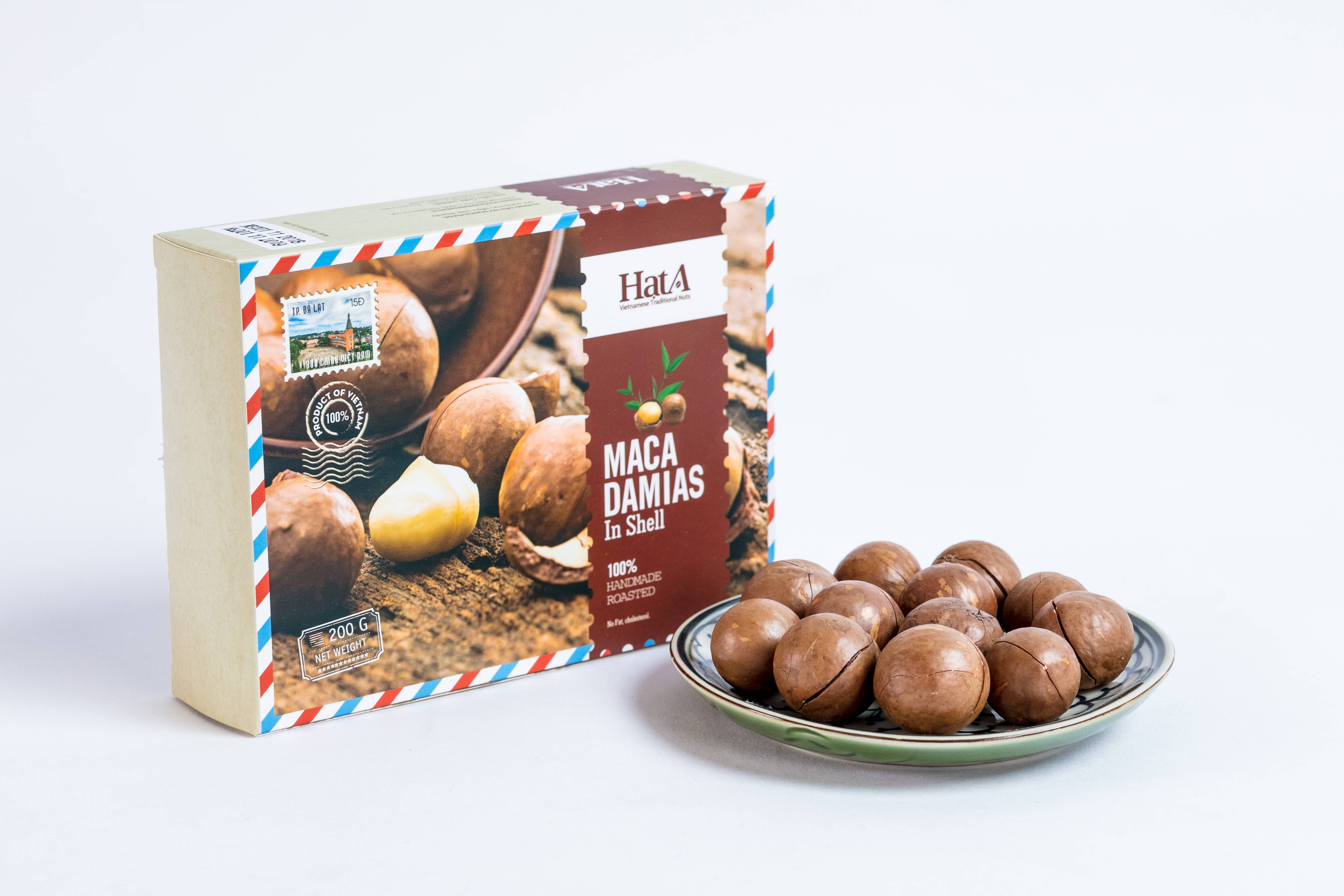 Hat A Hạt Mắc Ca Nứt Vỏ (200G)