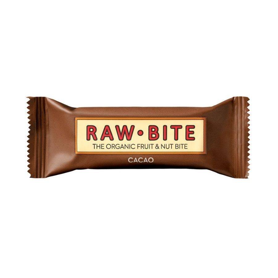 Rawbite Thanh Dinh Dưỡng Hữu Cơ Cacao (50G)