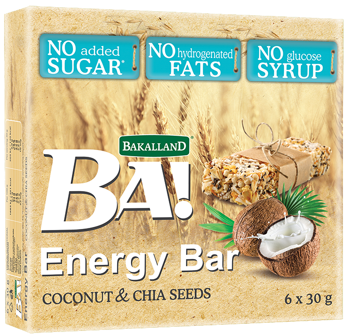 Bakalland Ngũ Cốc Thanh Dừa & Hạt Chia (180G)