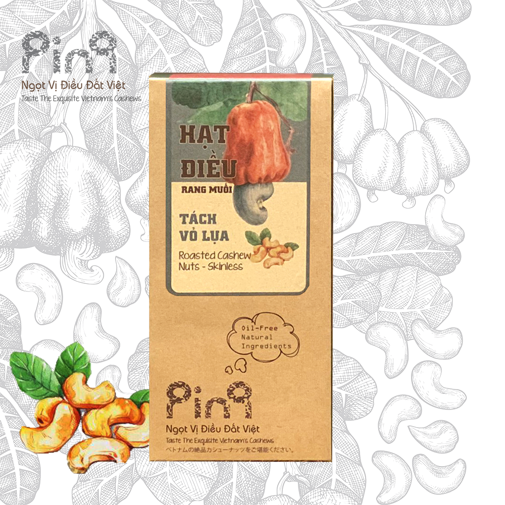 Điều Tách Vỏ Nam Xanh (50G)