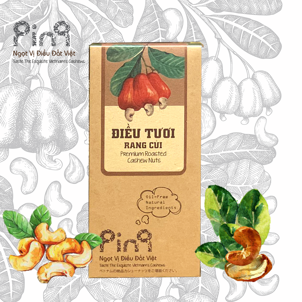 Điều Tươi Rang Củi Nam Xanh (50G)