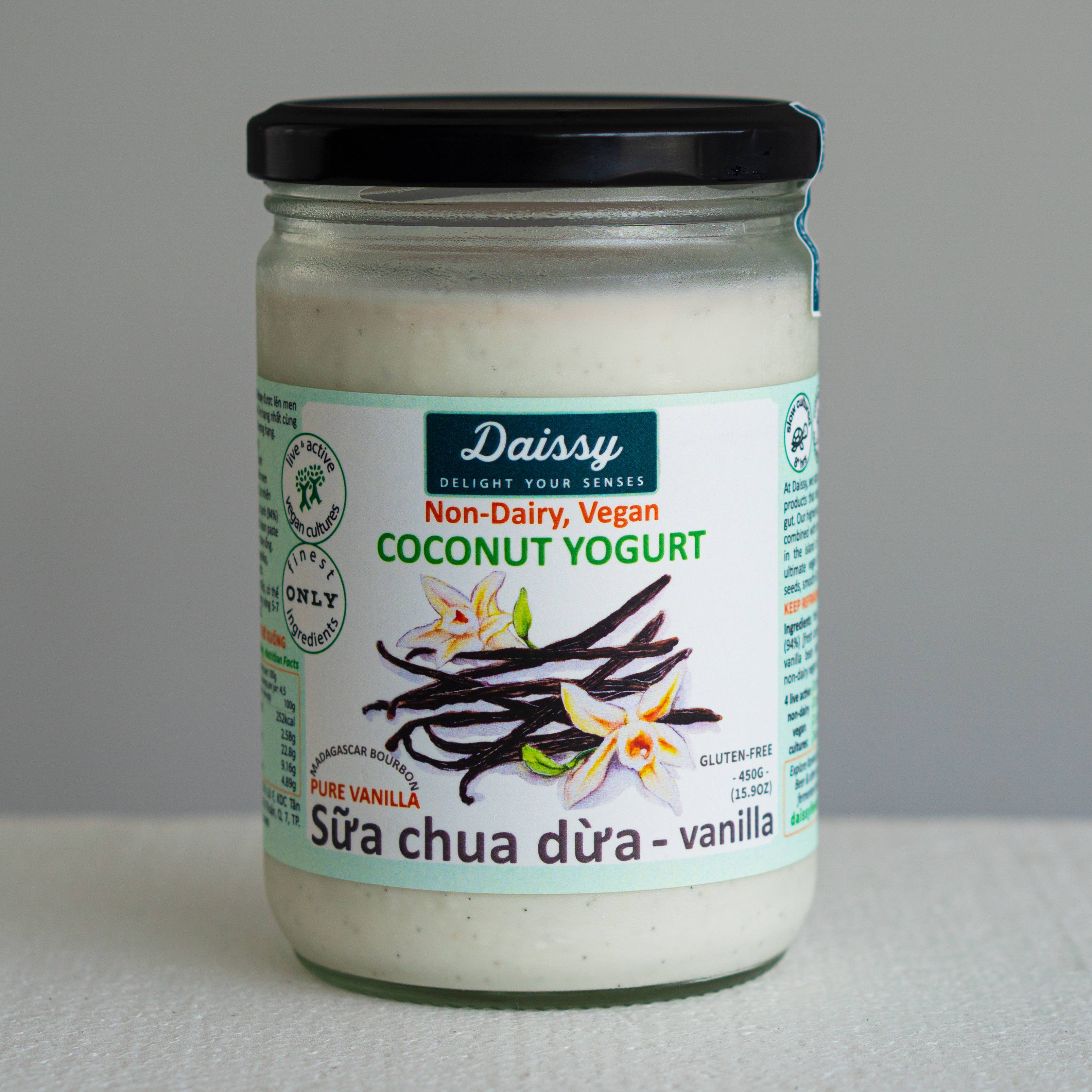 Sữa chua dừa vanilla Daissy (450g)