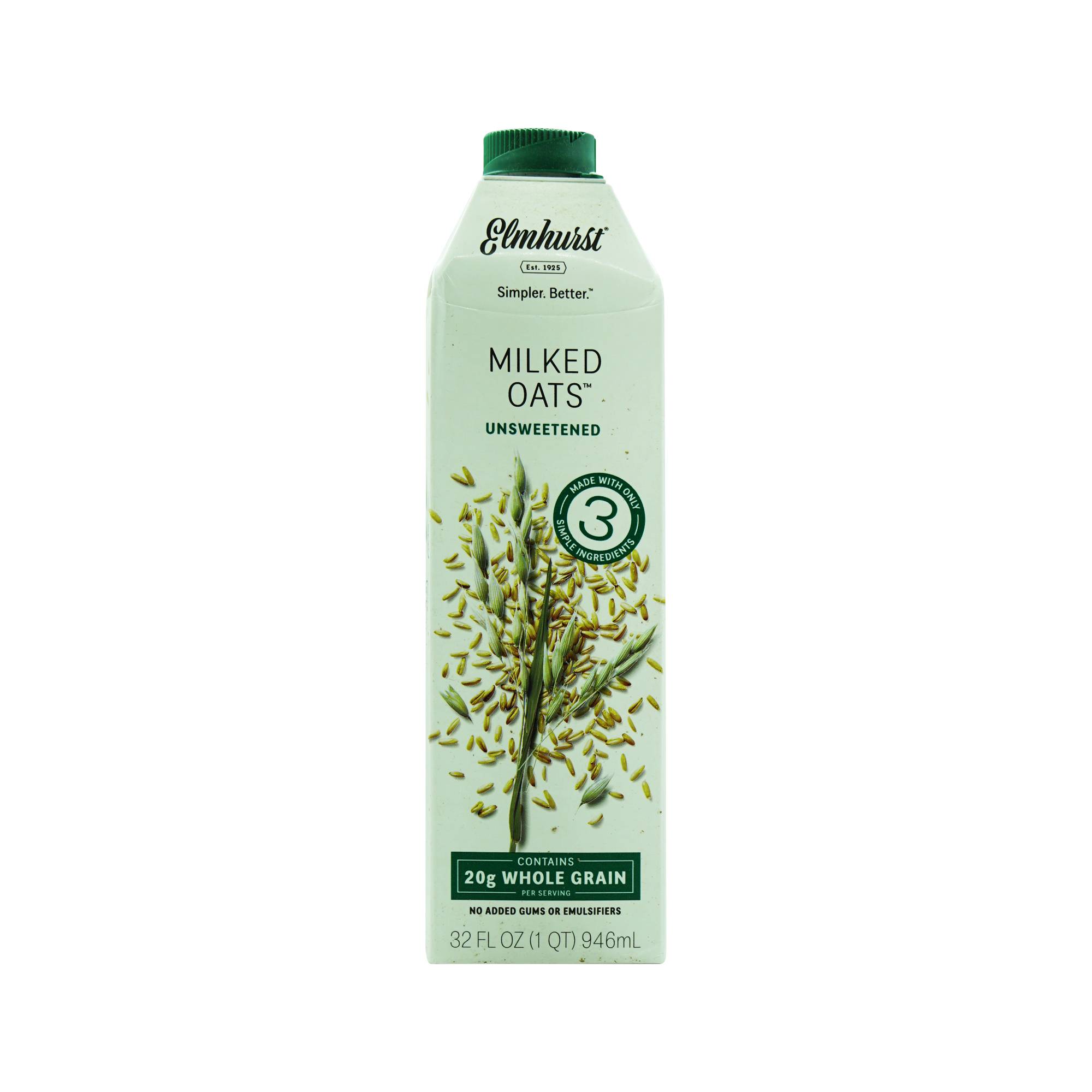 Elmhurst Sữa Yến Mạch Không Đường (946ml)