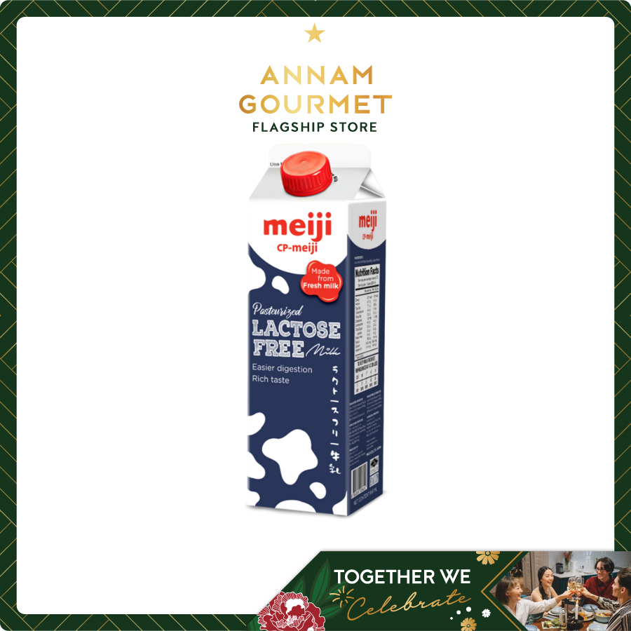 Sữa tươi thanh trùng Meiji không lactose (946ml)