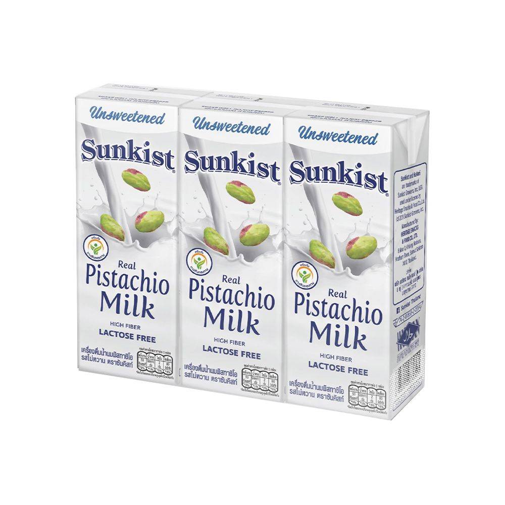Sunkist Sữa hạt dẻ cười không đường (180ml)