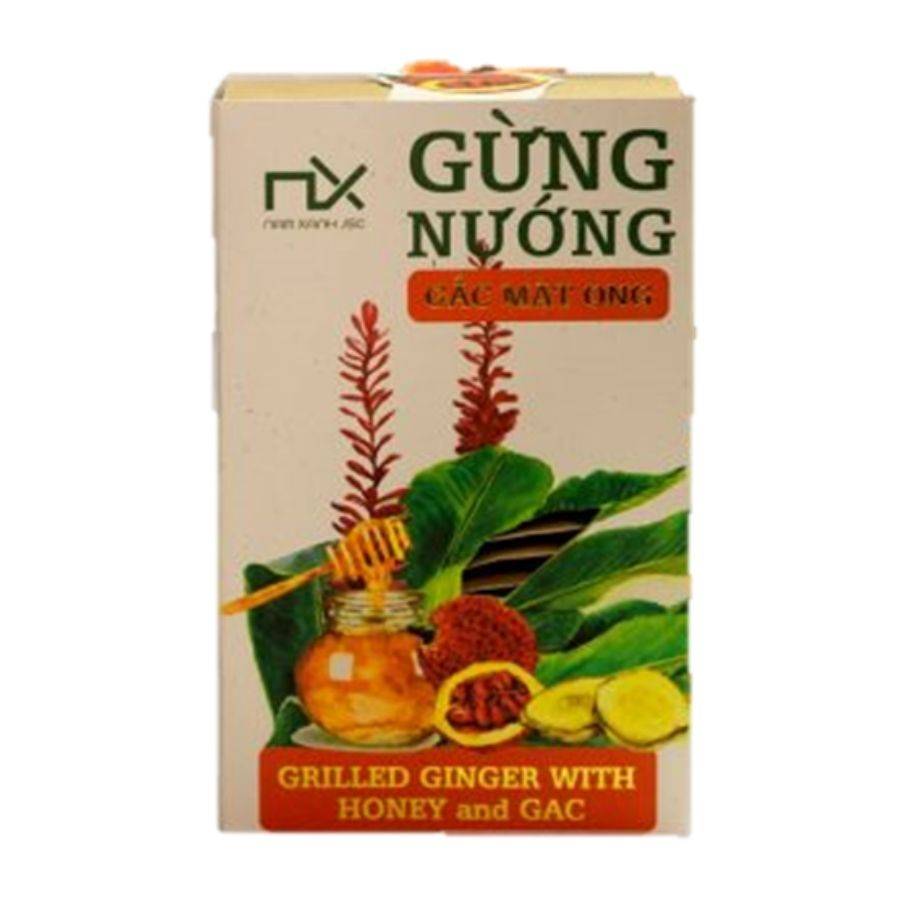Nam Xanh Gừng Nướng Gấc Mật Ong (80G)