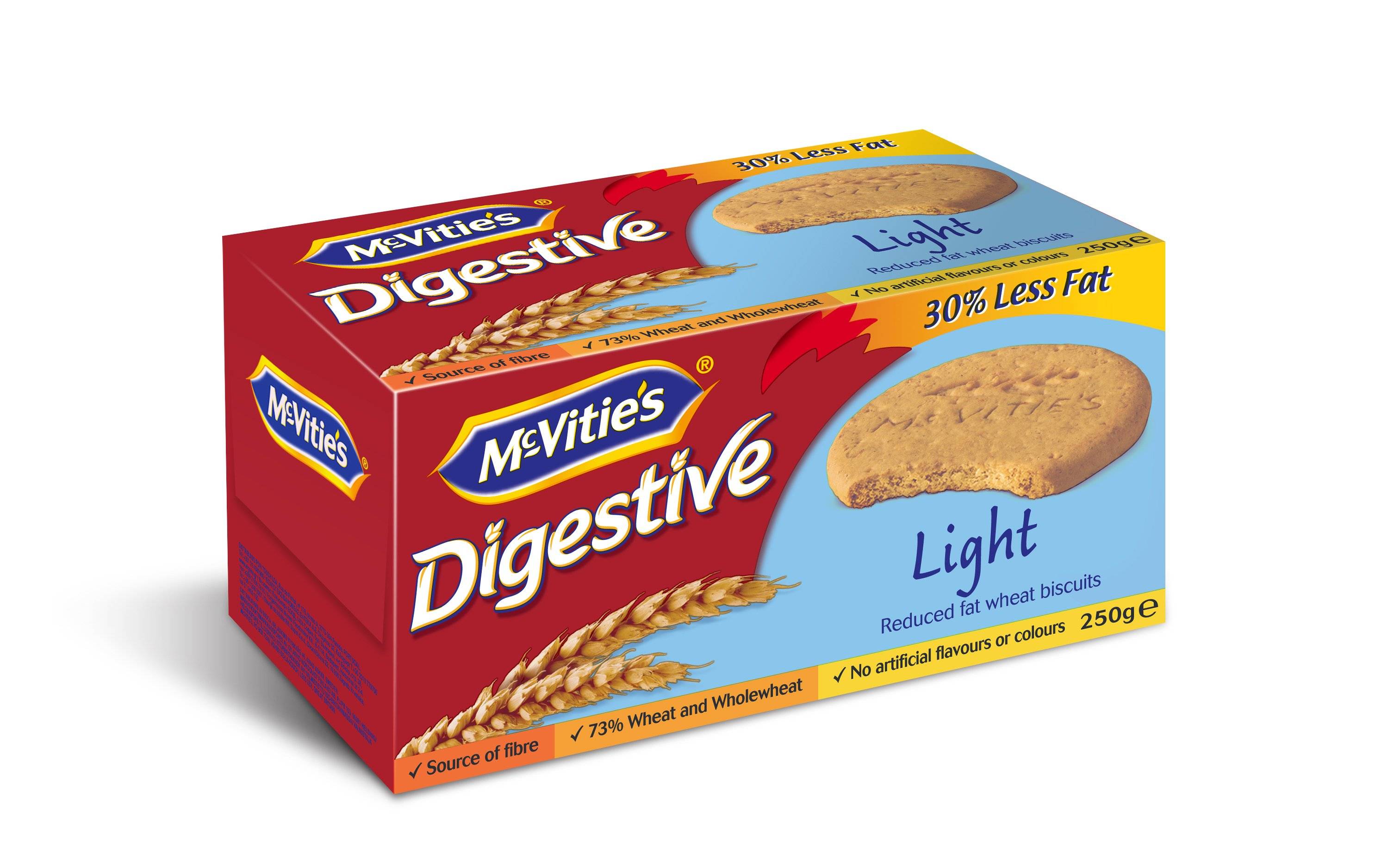 Bánh Quy Lúa Mì Nguyên Cám Ít Béo Mcvitie'S Digestive Original 250 G