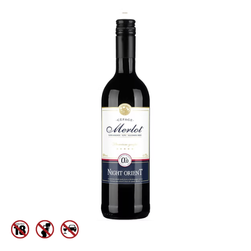 Night Orient Merlot 0% Red Wine