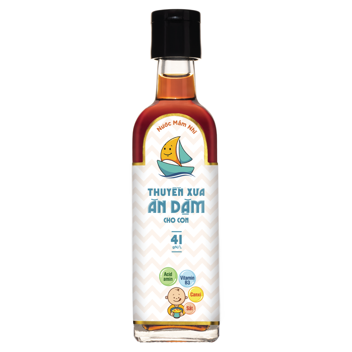 Nước Mắm Nhĩ Ăn Dặm N41 Thuyền Xưa (65Ml)