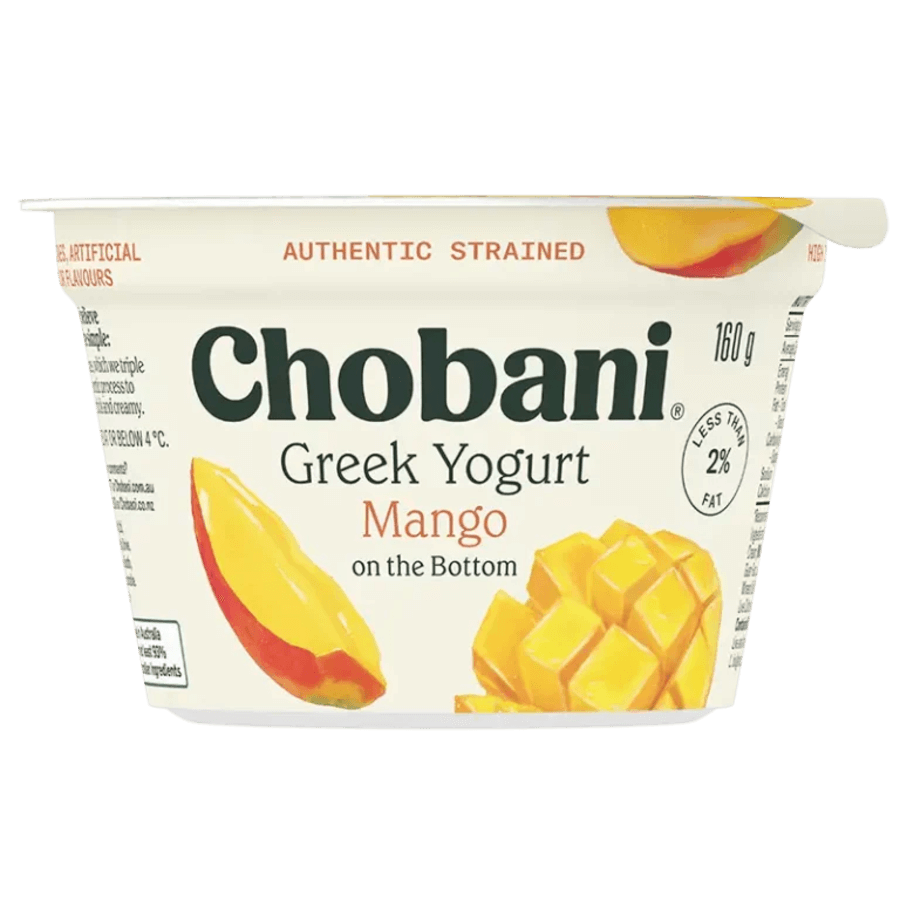 SCA Hy Lạp 2% xoài Chobani (160g)